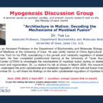 Myogenesis Discussion Group | Architecture in Motion: Decoding the Mechanisms of Myoblast Fusion
