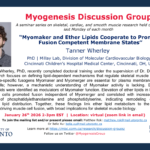 Myogenesis Discussion Group - Jan 26 2026