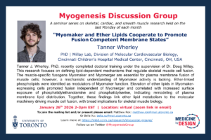 Myogenesis Discussion Group - Jan 26 2026