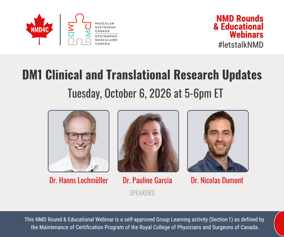 CPD-Accredited Webinar | DM1 Clinical and Translational Research Updates