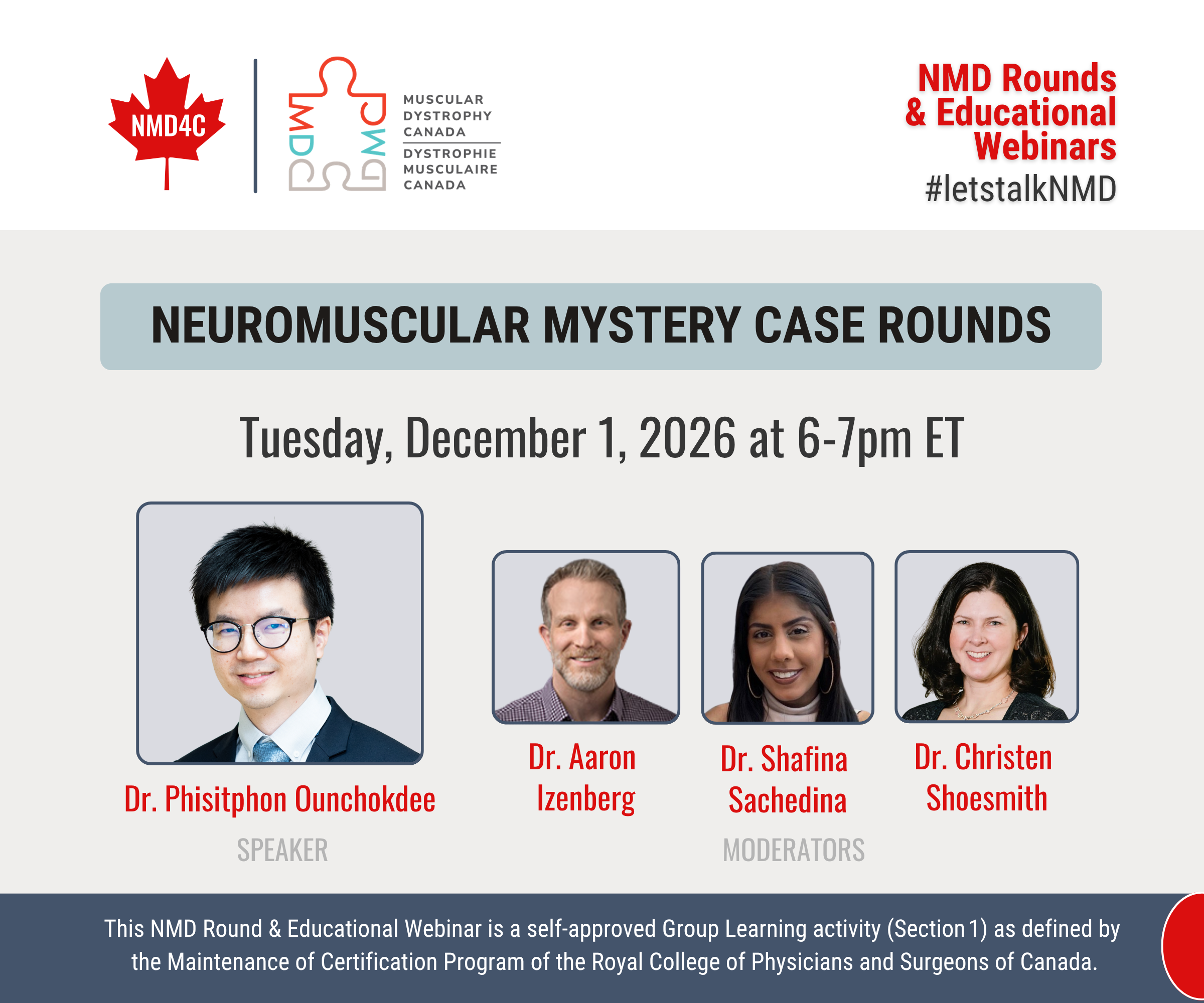 CPD-Accredited Webinar | Neuromuscular Mystery Case Rounds
