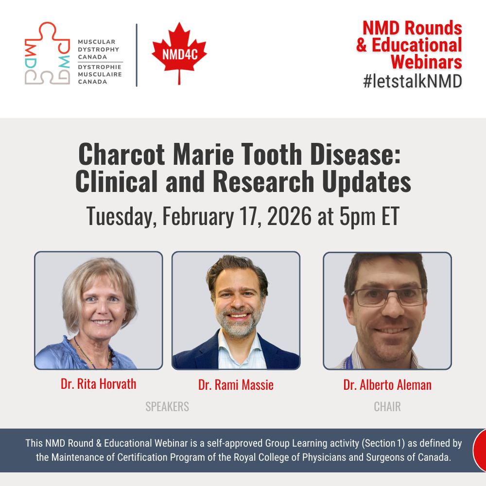 CPD-Accredited Webinar | Charcot Marie Tooth Disease: Clinical and Research Updates
