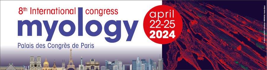 Myology Conference 2024 banner.