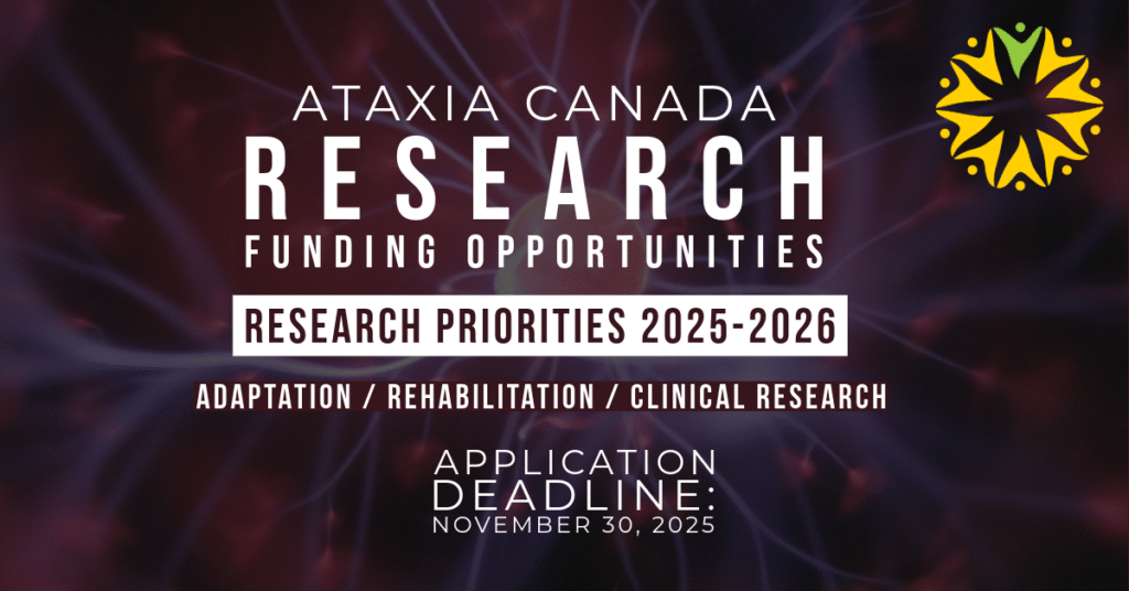 Ataxia Canada Research Funding (2025-2026)