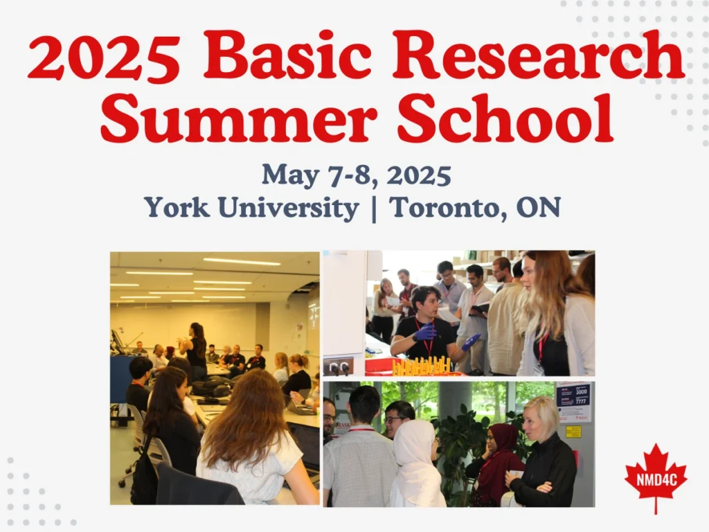 2025 Basic Research summer school to be held over May 7-8, 2025 at York University.