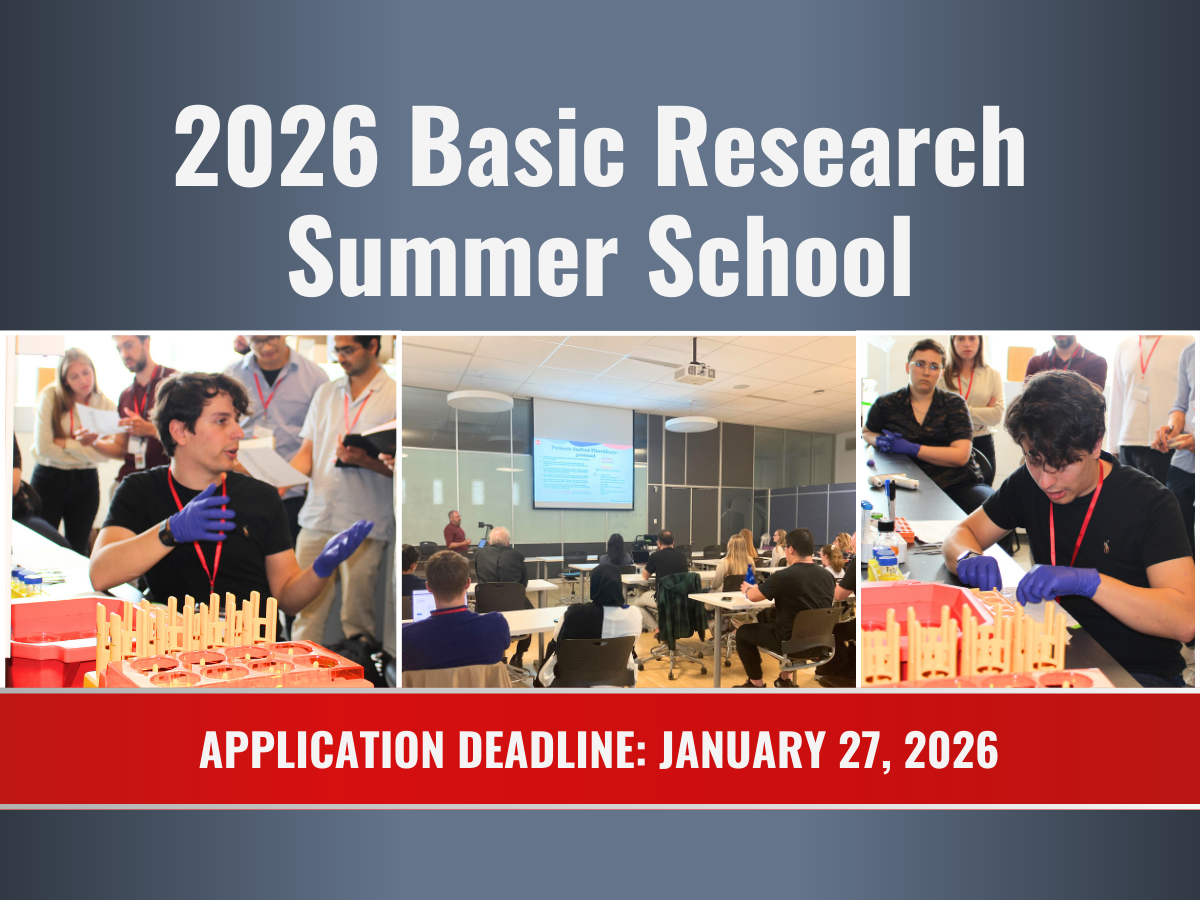Applications are now open for the 2026 NMD4C Basic Research Summer ...