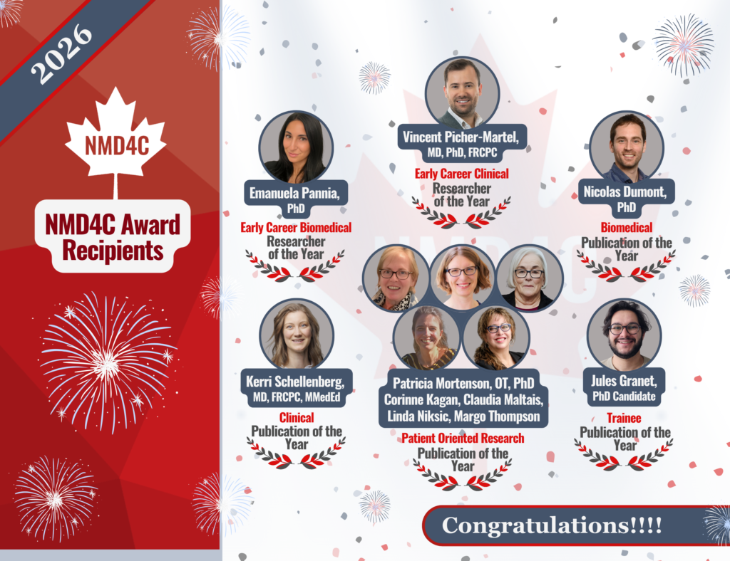 2026 NMD4C Awards Recipients