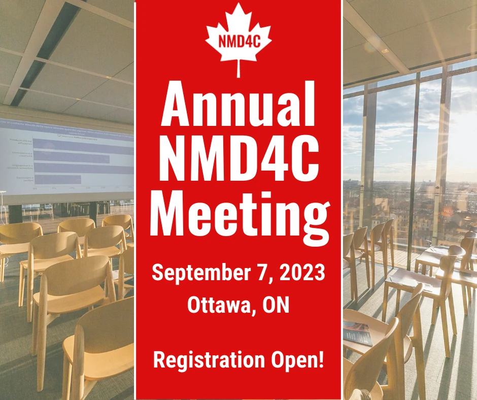 Registration open for NMD4C annual meeting taking place September 7, 2023