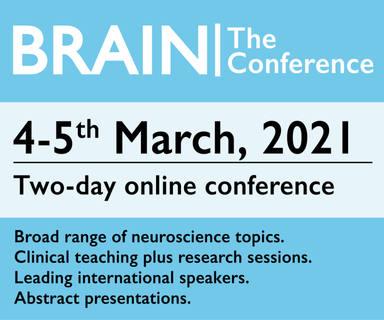 The BRAIN Conference Twoday online conference latest neuromuscular