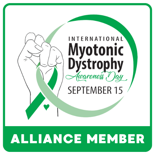 DM Alliance Member Badge - Mytonic Dystrophy Foundation
