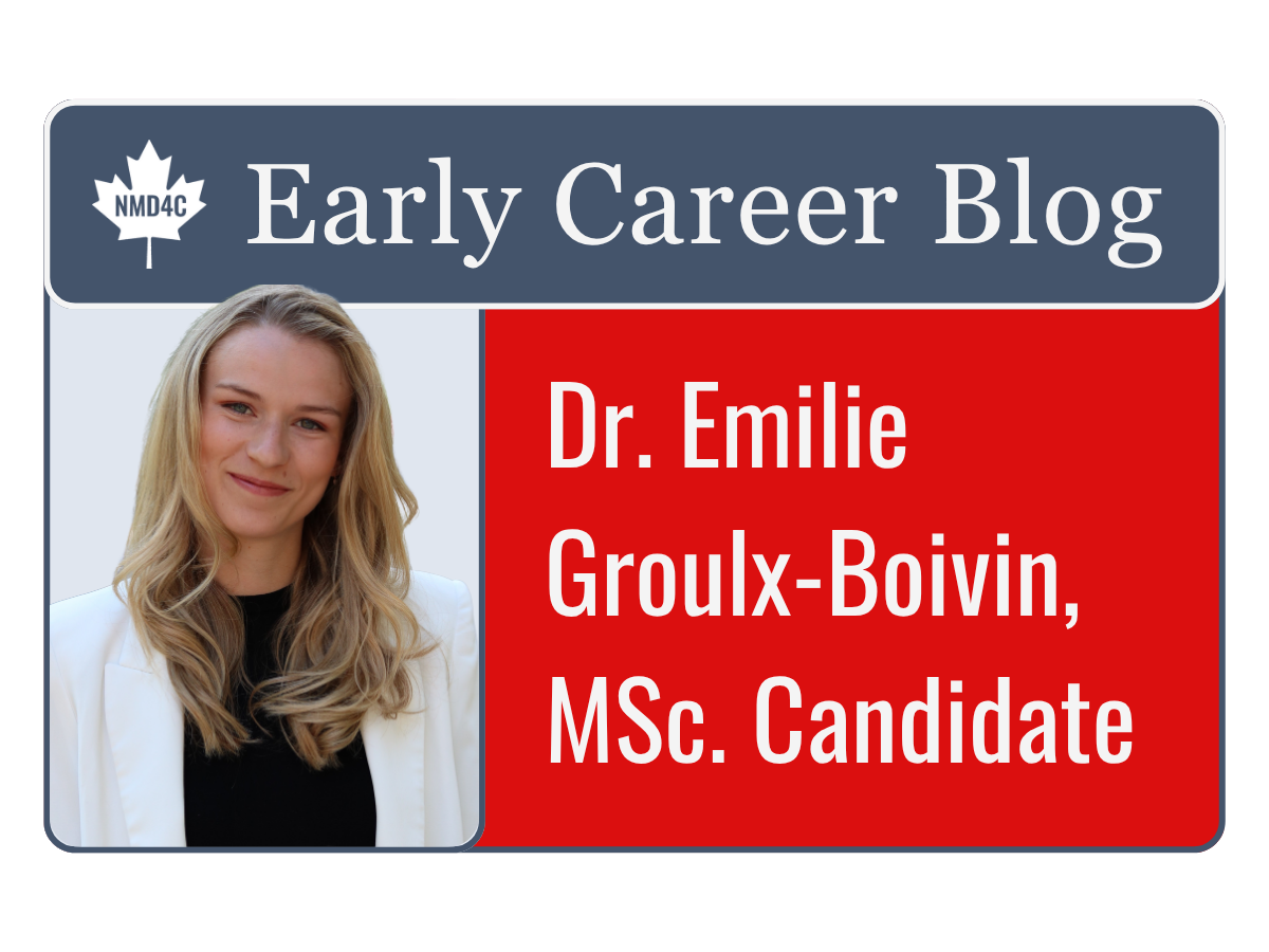 Dr. Emilie Groulx-Boivin - Early Career Blog