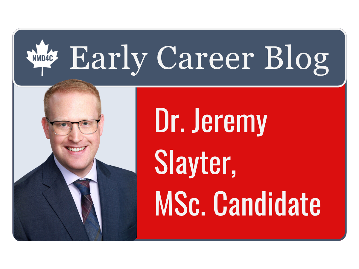 Dr. Jeremy Slayter - Early Career Blog