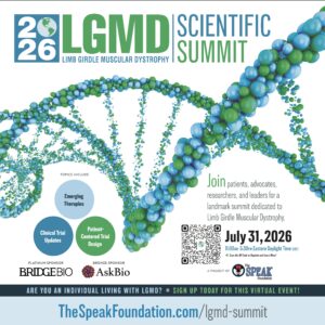 The Speak Foundation – LGMD Scientific Summit