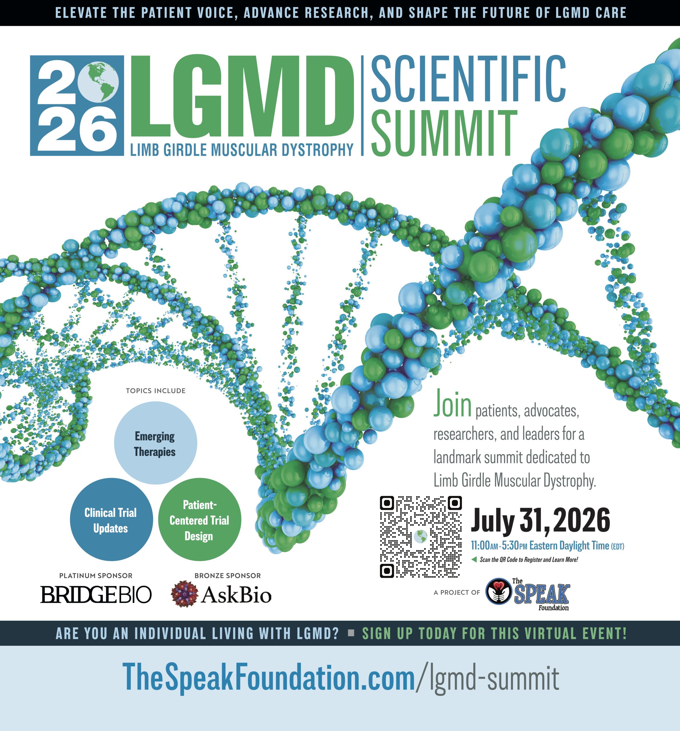 The Speak Foundation – LGMD Scientific Summit