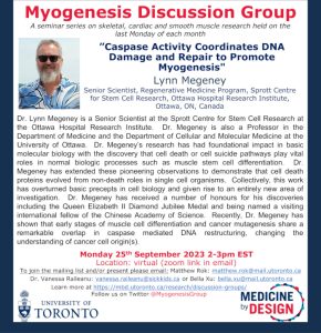 Myogenesis DIscussion Group poster