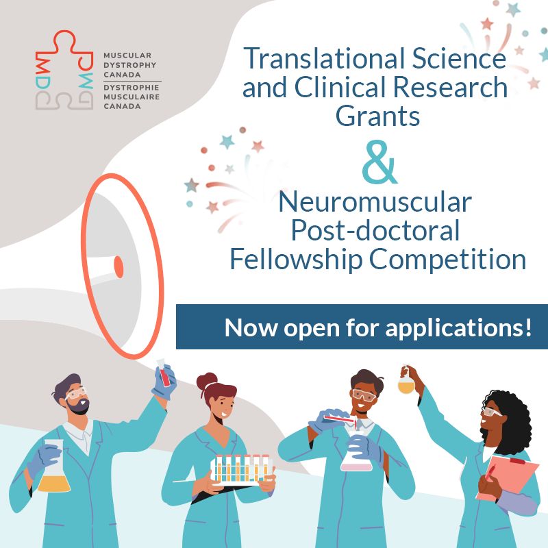 2026-2027 MDC Neuromuscular Translational Science and Clinical Research grants