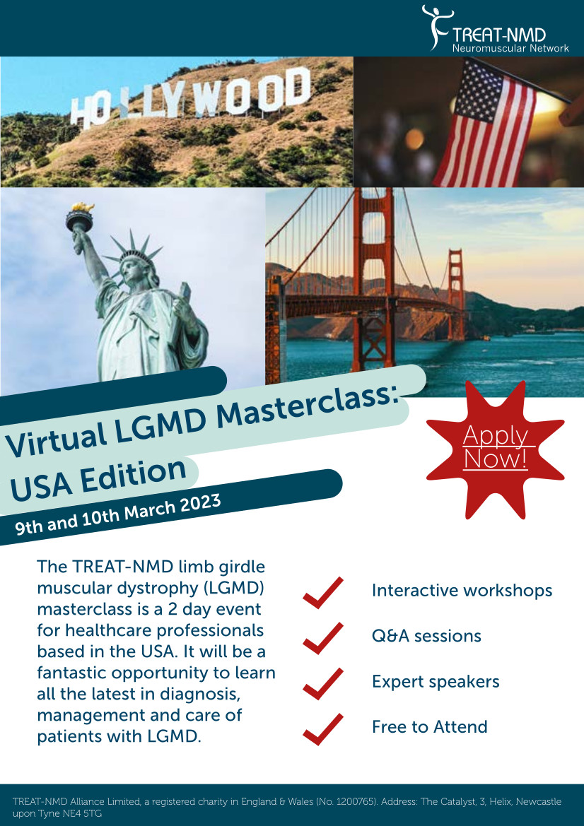 LGMD virtual masterclass from TREAT-NMD flyer.