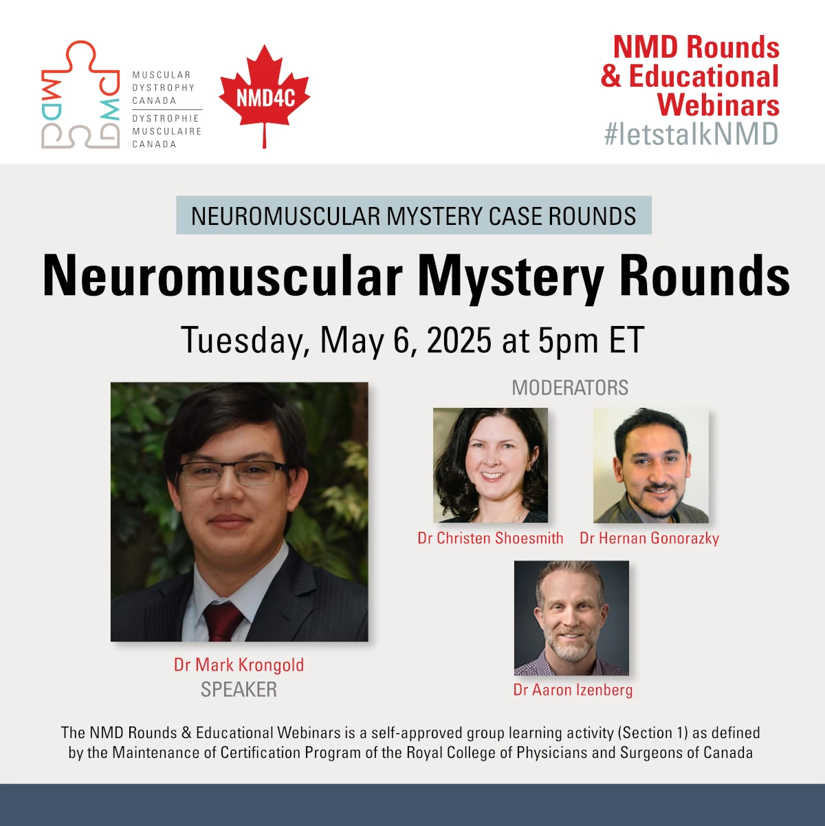 May 2025 Neuromuscular Mystery Case Rounds