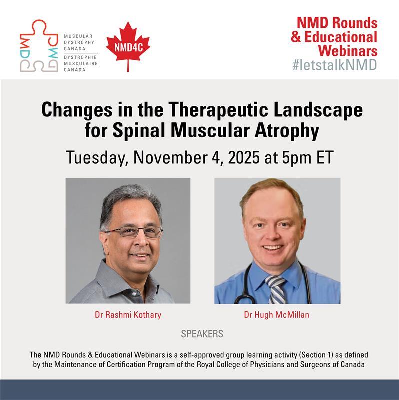 Nov 4 NMD4C Changes in the Therapeutic Landscape for SMA