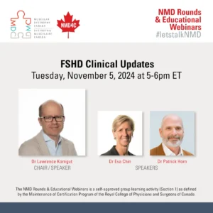 CPD-Accredited FSHD clinical updates webinar