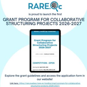 2026–2027 RARE.Qc Grant Program for Collaborative Structuring Projects