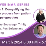 CIHR-IMHA / PxP webinar series: demystifying the research process from patient perspectives