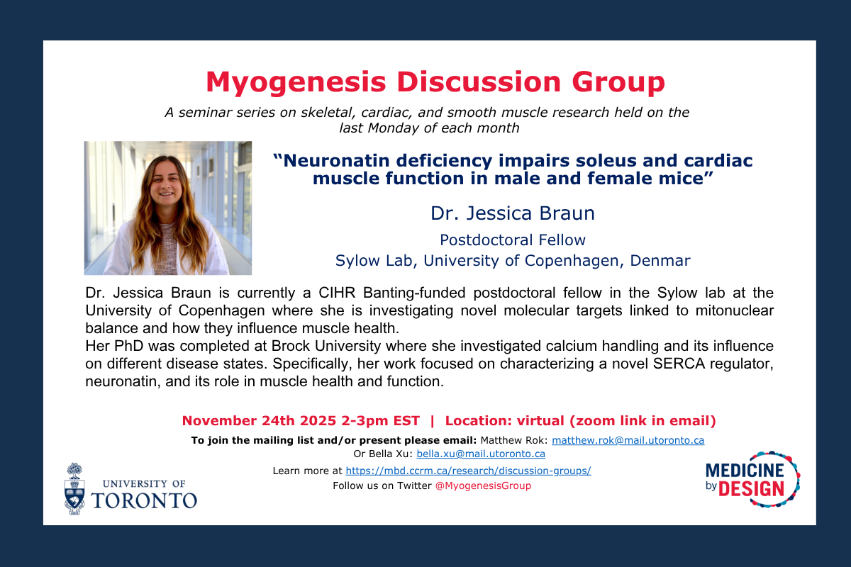 Nov 24 2025 - Myogenesis Discussion Group