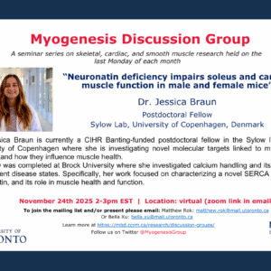 Nov 24 2025 - Myogenesis Discussion Group