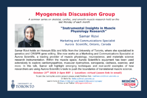 Myogenesis Discussion Group - Oct 27
