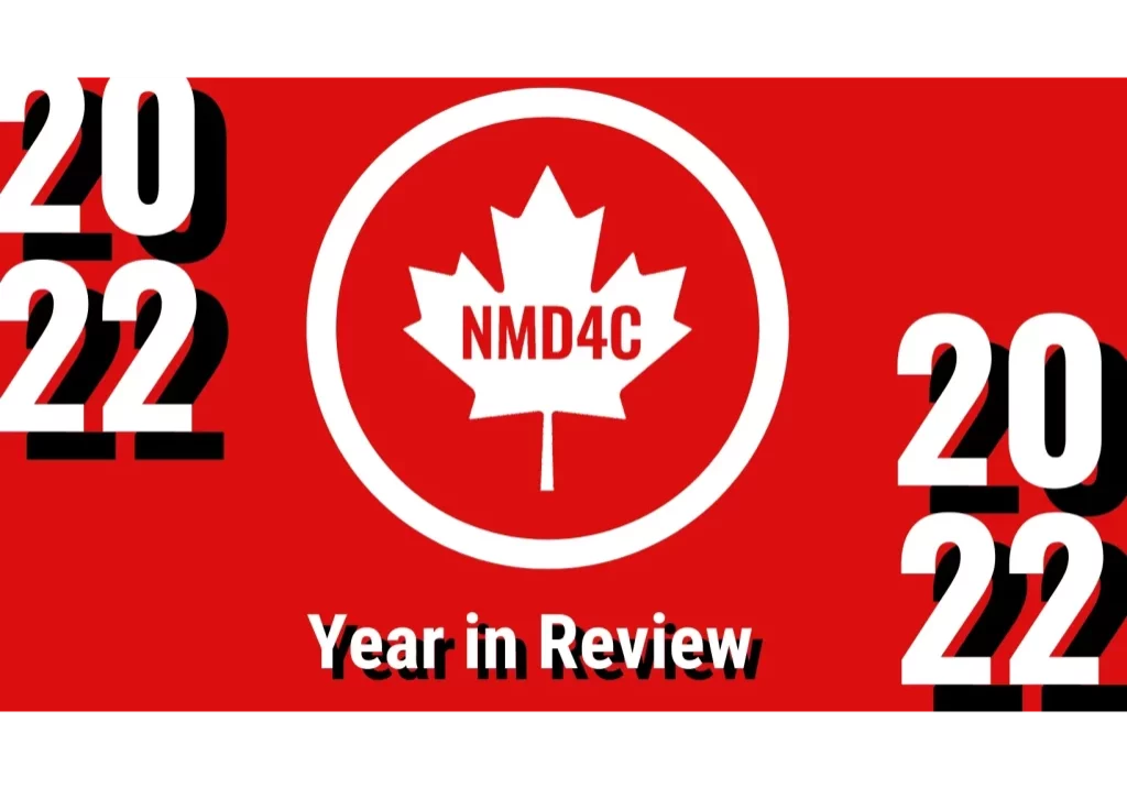 NMD4C 2022 year in review poster