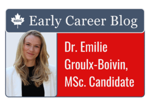 Dr. Emilie Groulx-Boivin - Early Career Blog