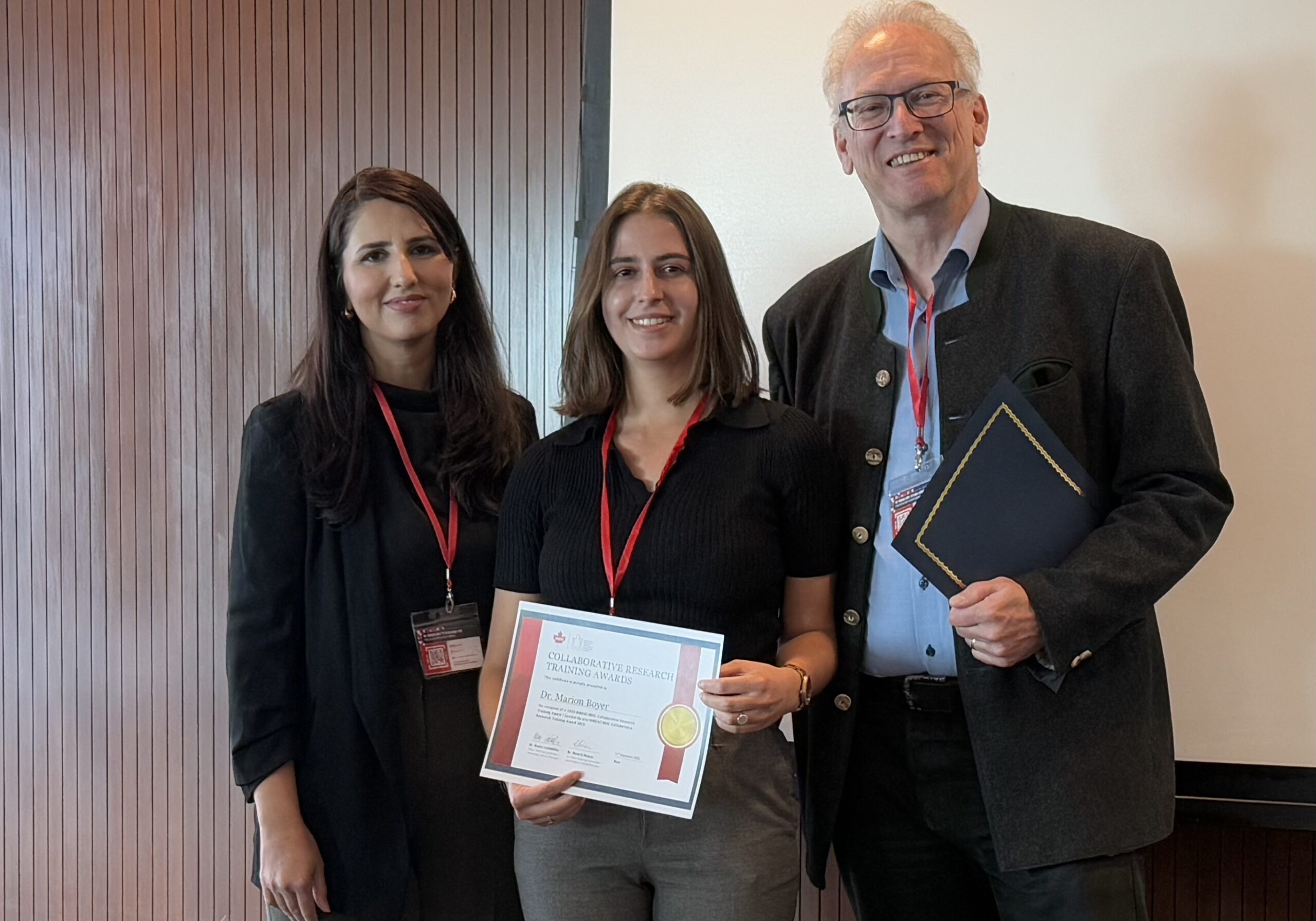 Dr. Marion Boyer - 2025 Collaborative Research Training Awardee