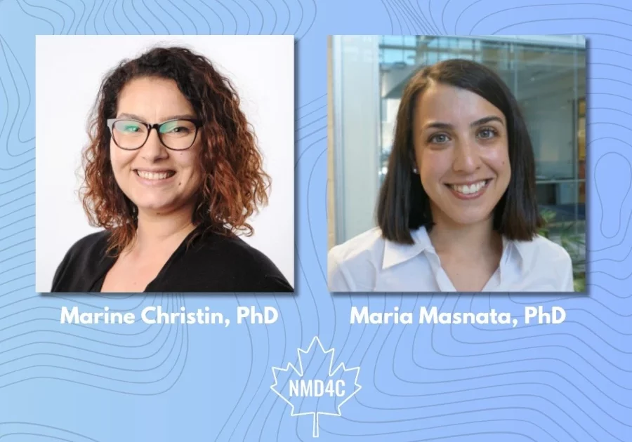 NMD4C welcomes two new staff members - Marine Christin, PhD and Maria Masnata, PhD